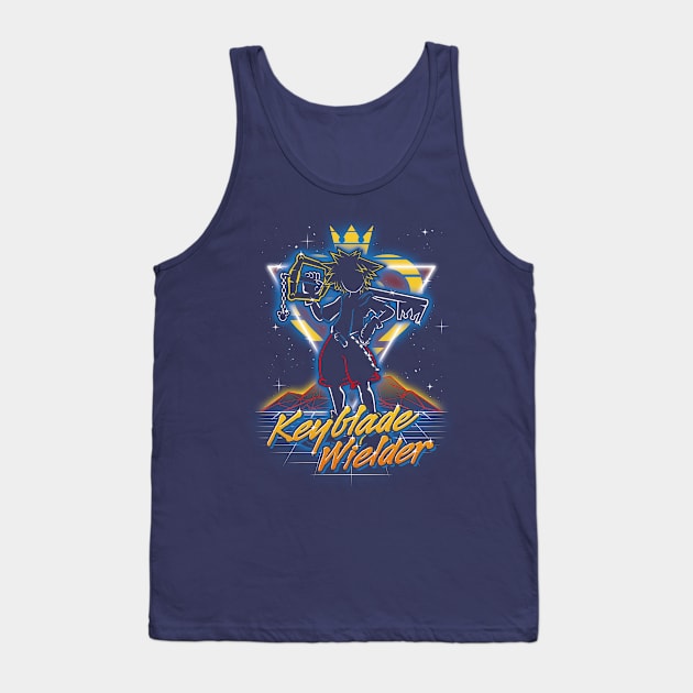 Retro Keyblade Wielder Tank Top by Olipop